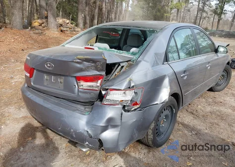 2006 Hyundai Sonata Gls V6/Lx V6 z USA, uszkodzony, nr VIN 5NPEU46F16H010920